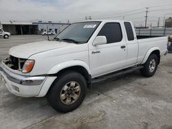 Salvage cars for sale from Copart Mentone, CA: 2000 Nissan Frontier King Cab XE