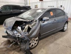 Salvage cars for sale at Milwaukee, WI auction: 2011 Honda Civic LX