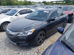 Salvage cars for sale at Walton, KY auction: 2017 Honda Accord Sport Special Edition