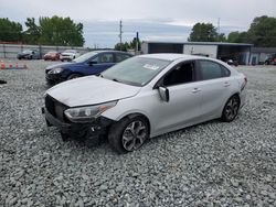 Salvage cars for sale from Copart Mebane, NC: 2019 KIA Forte FE