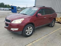 Salvage cars for sale at Lawrenceburg, KY auction: 2010 Chevrolet Traverse LT