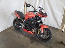 Salvage cars for sale from Copart Avon, MN: 2009 Triumph Street Triple R
