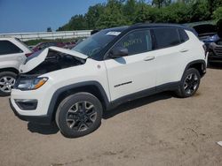 Salvage cars for sale at Davison, MI auction: 2017 Jeep Compass Trailhawk