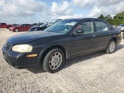 Salvage cars for sale at Houston, TX auction: 2000 Nissan Maxima GLE