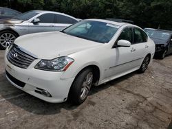Salvage cars for sale from Copart Austell, GA: 2008 Infiniti M35 Base