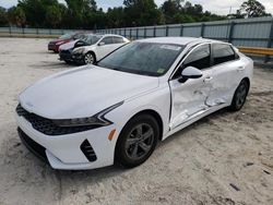 Salvage cars for sale from Copart Fort Pierce, FL: 2022 KIA K5 LXS