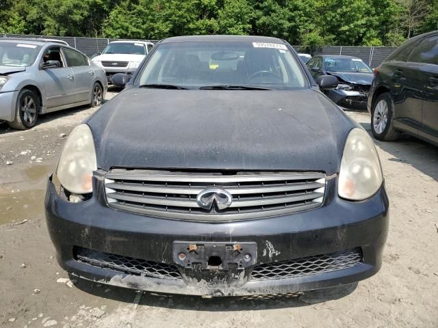 2005 Infiniti G35