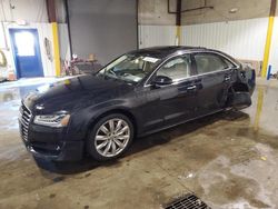 Salvage cars for sale at Glassboro, NJ auction: 2017 Audi A8 L Quattro