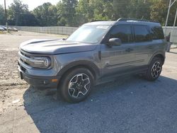 Salvage cars for sale from Copart Savannah, GA: 2022 Ford Bronco Sport BIG Bend