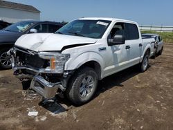 Salvage cars for sale from Copart Portland, MI: 2018 Ford F150 Supercrew