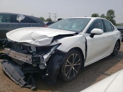 Salvage cars for sale from Copart Elgin, IL: 2020 Toyota Camry SE