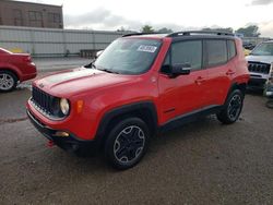 Jeep Renegade Trailhawk salvage cars for sale: 2016 Jeep Renegade Trailhawk