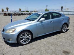 Salvage cars for sale at Colton, CA auction: 2007 Lexus IS 250