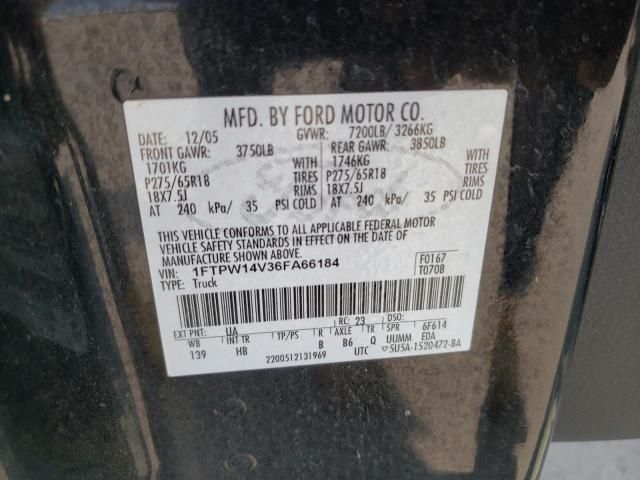 2006 Ford F150 Supercrew