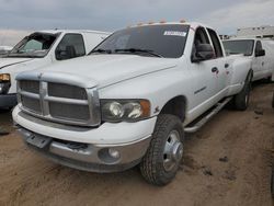 Salvage cars for sale from Copart Brighton, CO: 2003 Dodge RAM 3500 ST