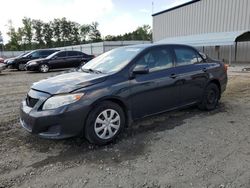 Salvage cars for sale at Spartanburg, SC auction: 2009 Toyota Corolla Base