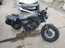 Salvage motorcycles for sale at Woodhaven, MI auction: 2019 Honda CMX500