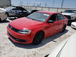 Salvage cars for sale from Copart Haslet, TX: 2014 Volkswagen Jetta Base
