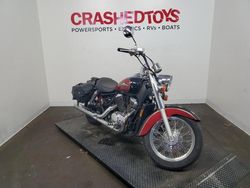 Salvage motorcycles for sale at Ham Lake, MN auction: 1999 Honda VT750 CD2