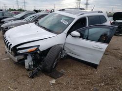 Vehiculos salvage en venta de Copart Elgin, IL: 2015 Jeep Cherokee Limited