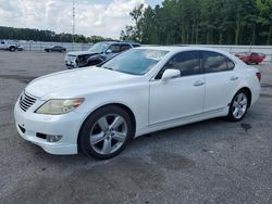 Salvage cars for sale at Dunn, NC auction: 2011 Lexus LS 460