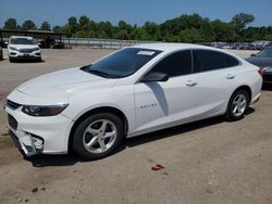 Chevrolet salvage cars for sale: 2018 Chevrolet Malibu LS