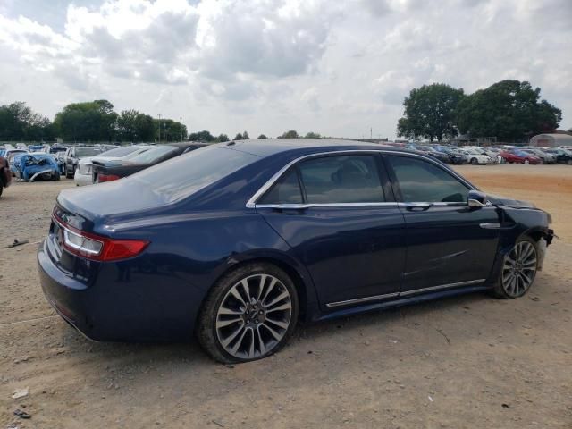 2017 Lincoln Continental Reserve