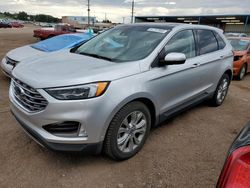 Salvage cars for sale at Colorado Springs, CO auction: 2019 Ford Edge Titanium