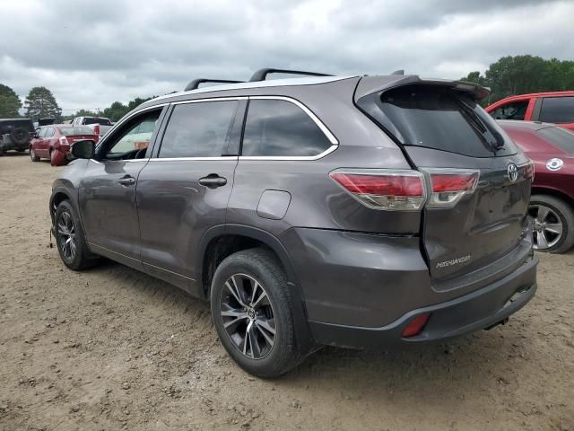 2016 Toyota Highlander XLE