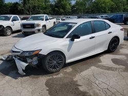Salvage cars for sale from Copart Ellwood City, PA: 2020 Toyota Camry SE