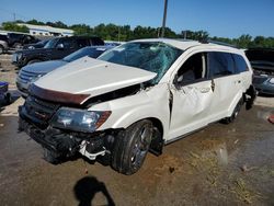 Salvage cars for sale from Copart Louisville, KY: 2015 Dodge Journey Crossroad