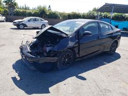 Salvage cars for sale at San Martin, CA auction: 2022 Toyota Prius LE