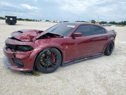 Salvage cars for sale at Arcadia, FL auction: 2021 Dodge Charger SRT Hellcat