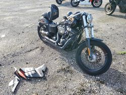 Harley-Davidson FX salvage cars for sale: 2017 Harley-Davidson Fxdb Dyna Street BOB