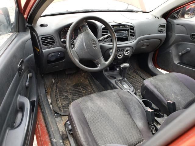 2010 Hyundai Accent Blue