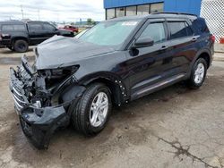 Salvage cars for sale from Copart Woodhaven, MI: 2023 Ford Explorer XLT