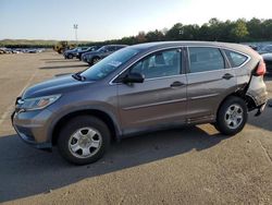 Salvage cars for sale at Brookhaven, NY auction: 2015 Honda CR-V LX