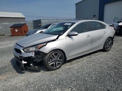 KIA Forte EX salvage cars for sale: 2020 KIA Forte EX