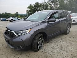 Salvage cars for sale at Candia, NH auction: 2019 Honda CR-V EX