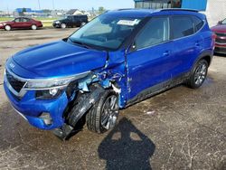 KIA salvage cars for sale: 2022 KIA Seltos S