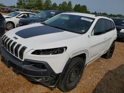 Salvage cars for sale from Copart Bridgeton, MO: 2015 Jeep Cherokee Trailhawk