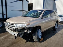 Salvage cars for sale at Rogersville, MO auction: 2013 Toyota Highlander Base