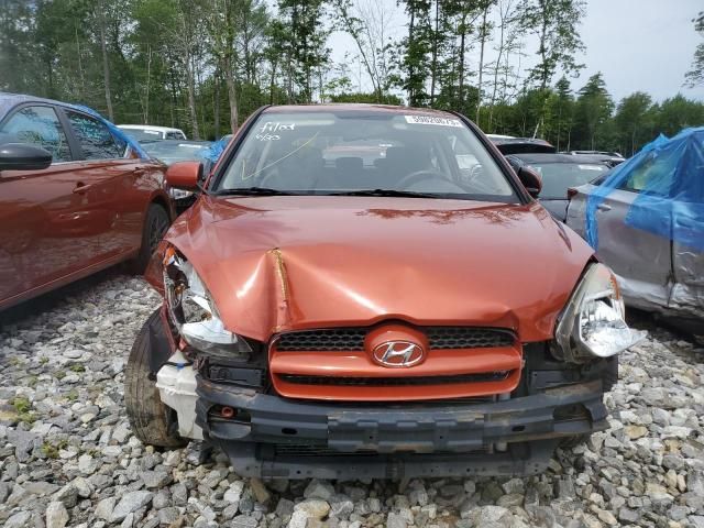 2010 Hyundai Accent Blue