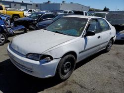 Salvage cars for sale at Vallejo, CA auction: 1994 Honda Civic DX