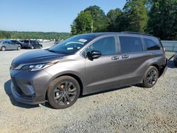 Salvage cars for sale from Copart Concord, NC: 2022 Toyota Sienna XSE