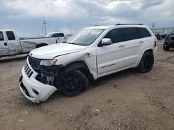 Jeep salvage cars for sale: 2015 Jeep Grand Cherokee Overland