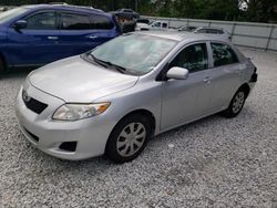 Salvage cars for sale from Copart North Billerica, MA: 2009 Toyota Corolla Base