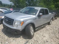 Salvage trucks for sale at Candia, NH auction: 2010 Ford F150 Supercrew