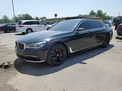 BMW 7 Series salvage cars for sale: 2016 BMW 750 XI