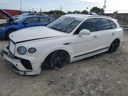 Salvage cars for sale at Homestead, FL auction: 2021 Bentley Bentayga